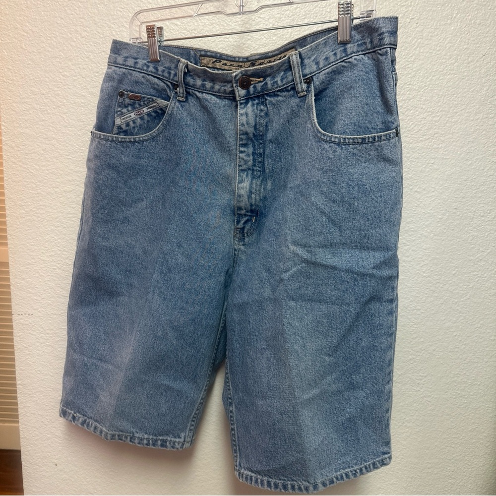 Paco Vintage Y2K Men’s Blue Baggy Denim jorts- 34W
